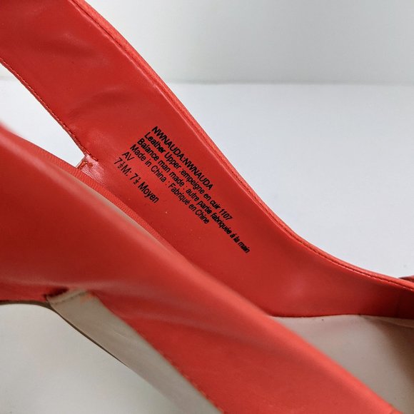 Nine West Spectator Slingback Heels - Picture 10 of 11